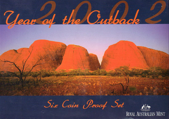 2002 Australia Proof Set (Year of the Outback)
